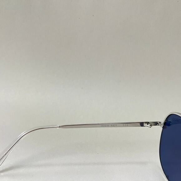 Quay Australia High Key Sunglasses Silver Gold Mirrored - Picture 8 of 10